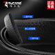 Woodpecker (TUCANO) belt men's genuine cowhide without head automatic buckle wear-resistant and durable pure cowhide belt body youth headless belt strip edged black belt body [width 3.5cm] 120cm [please contact customer service for extension]