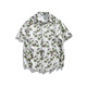 Nebel Sky Hawaiian Style Kurzärärmelblumen-Hemd Herren Sommerpaar Reisen losen Freizeittops Strandjacke Männer und Frauen HK-6622 Meizhou Island Green M (Empfohlen 110-130jin [Jin gleich 0,5 kg])