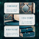 Hua xizi orientalische Make-up-Box-Make-up-Set 1314 Vollständige Make-up-Version 10-teilige Geschenkbox Geschenk für Freundin Geburtstagsgeschenkkosmetik