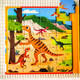 Große Augen Little Kids Magnetic Puzzle 1-3-6 Jahre altes Magnetpuzzlespielzeug für Jungen und Mädchen Geburtstagsgeschenke 75 Stück 3in1 Dinosaurier