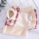 Amor's autumn and winter cat clothes are thickened and warm to pull cotton coats, pets, Bichin Teddy small dog vests, dog clothes, fur integrated (pink) S (recommended 3-5 Jin [Jin equals 0.5 kg] for specific reference to the bust length)