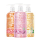 Kustie Kustie shower gel long-lasting fragrance beauty fragrance shower gel cherry blossom rose jasmine petals 720*3 set
