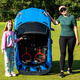 JHBEE two-seater Lamborghini 1-8-year-old electric car large four-wheel parent-child sports car toy car can be used for adults paint powder + 24V14A + pneumatic wheel + leather seat Light sound brushless motor