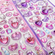 Adolescents autocollants maternelle école primaire Graduation Graduation Give 3D Stickers tridimensionnels Girl Mobile Phone Decoration Autocollants Toy RECAY