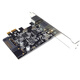 Xishe (xishe) PCI-E to PS2 keyboard and mouse round port expansion card PCIE to PS/2 adapter card supports brand-name desktop computers, industrial computers, no driver, no power supply, plug and play, third generation PCI-E to PS2 (win10/11)