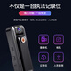 
Kyoto Lotte Law Enforcement Recorder Small Camera Mini Portable Monitor Video Audio Pen Portable Chest Sports Camera Mini HD Eye Wireless Camera [128G Large Memory] Lens 180 Degree Flip + Real-time Return to the Mobile Phone