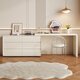 
Pashaman dressing table chest of cabinets in one cream style bedroom new small apartment telescopic corner with makeup mirror makeup table 6241Y makeup chair (6218Y)