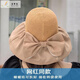 Star Bird 2024 Neues Geschenkhut für Frauen im Sommer Internet Promi Sun Hut Big Bim Fischer Vinyl Hat Koreanische Version Sonnenschutzhut Off White (Storage Bag Style)