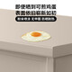 Wanzhu Balcony storage cabinet rainproof sun protection sliding door with high foot locker storage cabinet bay window cabinet steel wardrobe brown height 2000* width 1050* depth 600