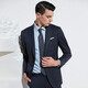 Announcement bird spring formal suit (single top) work wool suit men EBB221009 blue 48A
