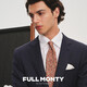 Full Monty [Italien importiert VBC] Anzug Jacke Herren Business Professional Woll Anzug Anzug High-End Singles Navy Blue 1293 42