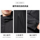 Shanshan trench coat men's autumn business casual commuting to work warm comfortable zipper hooded mid-length top men's blazer