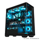Colorful family bucket Ultra 7 265K/RTX5080 RTX5070Ti graphics card water-cooled desktop assembly computer host AI design rendering game live broadcast DIY complete machine with seven丨U7 265K丨D5丨RTX5070
