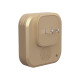 YIROKA waterproof doorbell wireless home battery-free punch-free self-generating home electronic doorbell elderly pager champagne gold DQ-688
