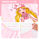 
Barbie girls nightgown children's pajamas summer thin cotton baby home clothes X6210A white 140