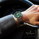 Seiko (SEIKO) No. 5 series men's Japanese and Korean watch Green Submariner 100m waterproof mechanical watch Valentine's Day gift SRPD63K1