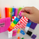 NumberBlocks1 Cube Mathematics Teaching ADIDS 100 Цифровые строительные блоки детские игрушки 51-60 (660 обычных квадратов + наклеек цифровые карты
