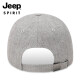 Jeep (JEEP) hats for men and women, baseball caps, fashionable and trendy four-season peaked caps, sun protection visors, casual white sun hats