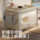 可优比婴儿床折叠床可调高度拼接大床可移动宝宝床便携尿布台新生儿礼物 K1折叠床+折叠床垫【经典款】
