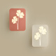 First Dream Bedroom Bedside Wall Light Cream Style Simple Modern Creativity 2025 New Ins Fashion Aisle Corridor Light DX828-Pink + Love + 7W Three-color Lighting (without remote control)