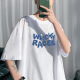 GTYUWVG【9859人收藏】纯棉男士2024夏季新款T恤韩版潮流ins港风学生 黑色T恤【GK小熊】 S