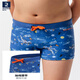 Decathlon children's swimsuit boys swimming trunks medium-large children's flat angle anti-chlorine swimming shorts baby comfortable and fashionable-4788539