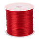 Beautifully made flat crystal elastic cord bracelet rubber band cord elastic cord beeswax garnet beads cord white 0.8mm about 60 meters 1 roll