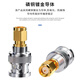 FUWEISHENG SMA to BNC adapter RF coaxial adapter 50 RF radio frequency cable adapter SMA female to BNC male 1 piece