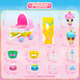 
Wonderful Mengke Magic Sweetheart Toy Cradle Set Cake Cute Twins Cute Cool House Children's Day Gift