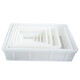 Jingulao Logistics turnover box Thickened plastic tool parts box storage box No. 1 blue 710*455*180mm KZS-698