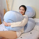 Letaoman club limulu environnant slime oreiller mignon coussin roi tête de lit rond poupée poupée 2d dessin animé Soft [style mignon] slime 45 cm de taille moyenne détachable lavage