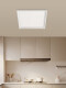 345*345*690 Qilili Iluminación LED de techo integrado Baño de cocina Lámpara plana impermeable Lámpara LED White 345*345 20W