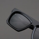 Moscot Lemtosh Sonnenbrille Frauen europäische und amerikanische quadratische schwarze Dicke Brille Hip-Hop-Brett Sonnenschutz Big Face Polarisierte Sonnenbrille Männer Schwarze Rahmen + polarisierte graue Linse