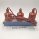 10KV high voltage AC three-phase combined overvoltage protector arrester TBP-B-12.7/131 with counter