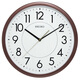 Seiko Seiko clock home punch-free wall clock 14 inches 36cm simple smart luminous living room bedroom wall clock