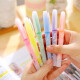 Hobbys Highlighter Farbstift Grobhub Stiftstift Student Hand Stiftmarkierungsnoten markieren Graffiti Pen 6191 Xiangxiang Highlighter Pink 12 PCs/Box