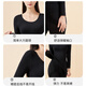 Langsha autumn clothes and autumn pants for women's year of zodiac red thin autumn and winter thermal underwear medium-thick suit body beauty base shirt