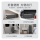 ULOP (ULOP) Crib multi-functional bed movable crib foldable splicing 0-3 year old baby shake bed sleeping artifact baby folding bed [mosquito net + diaper table + bed bell] baby supplies baby bed folding crib