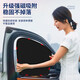 Peugeot Automobile Curtains 408 508 4008 5008 308 301 208 307 Sunshade Side Window Mosquito Anti-Insect Mesh Screen Front and Rear Side Window [4 Pieces] Upgraded Encryption [Remarks Car Model Year] Logo Full Series Customized Magnetic Absorbing Breathable Shading Privacy Car Summer Supplies Sunshading