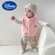 Disney (Disney) Frühlings- und Herbst-Kinderweste Baby Winter warme Weste Jungen und Mädchen Baby und Kinder plus Weste Jacke 0-1-3 Kinderkleidung grau blau warmes Weste bestickter Weste 80 cm
