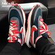 耐克（NIKE）【严选好物】耐克 Sacai X Nike LDV WAFFLE 三方联名鞋运动跑鞋 黑蓝红解构DJ4877-300 40