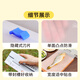 Necooks disposable cutting board paper baby food supplement cutting board mat household outdoor dish mat kitchen raw and cooked food separation paper 2 boxes 6m with paper knife