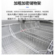
AUCMA [Chinese old brand] Commercial large capacity island display freezer Quick-frozen seafood horizontal ice cream ice cream commercial freezer Supermarket convenience store combination freezer 753L straight cabinet curved glass 2000*754*830