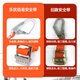 Leyou Baiyi single-waist safety belt 2-meter large hook safety rope high-altitude construction anti-fall