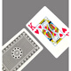De grands personnages à jouer aux cartes, 5 à 10 terrasses de grands personnages, poker, célébrités Internet, personnes d'âge moyen et âgées, ainsi que de grands personnages, agréables aux yeux, grands personnages (1 deck)