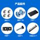 慕腾 网络机柜 1.2米标准19英寸22U加厚服务器弱电监控UPS交换机柜功放监控机房钢化玻璃门机柜TC.6622