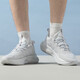 阿迪达斯（adidas）男鞋2025夏季新款阿尔法小椰子alphabounce跑步鞋减震透气运动鞋 IE9766/白色-灰色 41 (255mm)