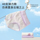 Urban Beauty Underwear Women's Pure Cotton Comfortable Simple Shorts Top Mid-waist Women's Underwear 4 Pairs ZK0A13