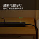 Bull socket with usb socket multi-port mobile phone fast charging plug strip multi-function smart power strip with switch plug board household power drag strip wiring board USB multi-hole plug board 1.8 meters B403H 15W USB socket