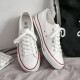 Red and green hundred-year low-top canvas shoes for men Korean style classic versatile black couple student lace-up casual shoes summer breathable cloth shoes black 40